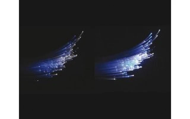 KIT DE FIBRA ÓPTICA, 150 FIBRAS (2m), CONTROL POR LED, COLOR BLA