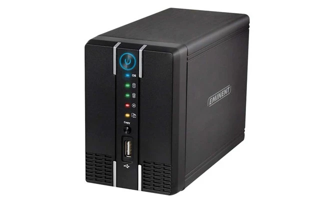 EMINENT - NAS GIGABIT DUAL BAY myiSharing Cloud