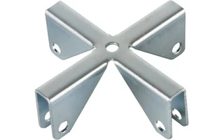 Adam Hall Hardware 4271 Escuadra en forma de cruz 6,7 mm