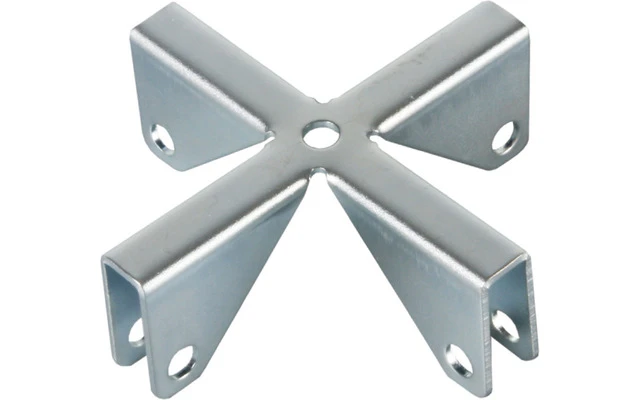 Adam Hall Hardware 4271 Escuadra en forma de cruz 6,7 mm
