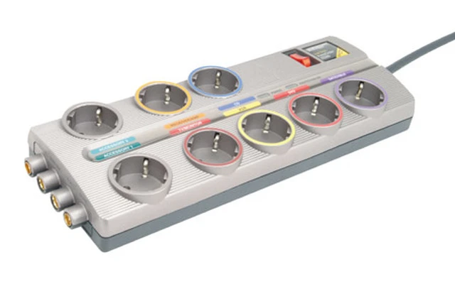 Regleta corriente Monster Power Stage Schuko 8x