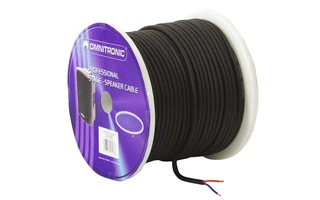 OMNITRONIC  Manguera cable altavoz 2x1.5 50m 