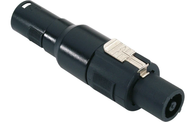 Adaptador Conector SpeakOn 4 Pines a XLR macho