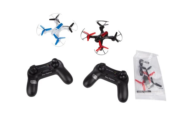 Imagenes de Sky Fighter - Juego de 2 Drones y 2 mandos a distancia