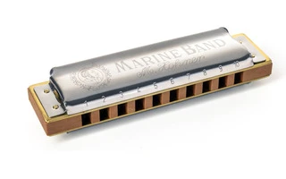 Foto de Hohner Marine Band 1896 Eb Natural Minor New