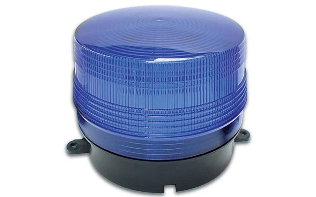 LÁMPARA ESTROBOSCÓPICA 12VDC - COLOR AZUL