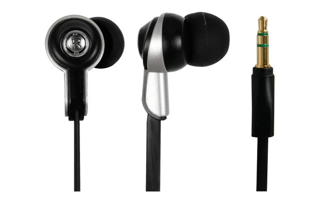 AURICULARES INTRAUDITIVOS CON CABLE PLANO - EN FUNDA DE TRANSPOR