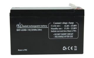 Batería de ácido de plomo 12 V 9 Ah