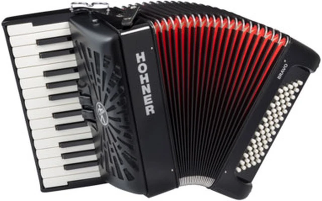 Hohner BRAVO II 60 BK NEW