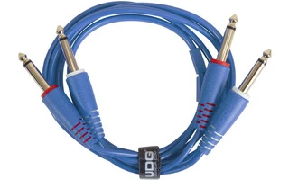 UDG Ultimate Audio Cable Set 6,3 Jack - 6,3 Jack Blue Straight