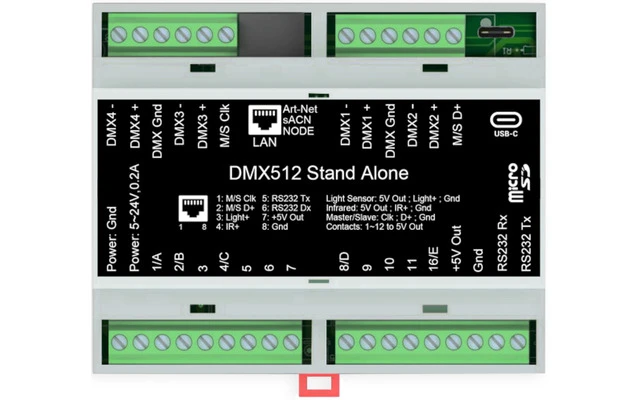 AFX Light DMX Rail 512