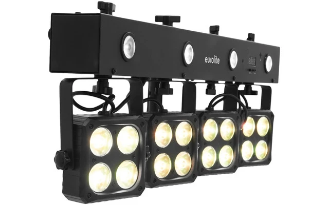 Eurolite Set 2x LED KLS-180 + 2x LED WF-40 + DMX LED Color Chief Controller