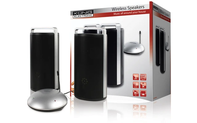 Altavoces inalábricos RF König