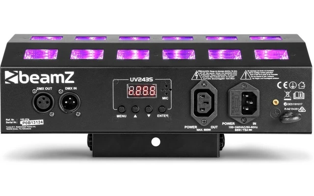 BeamZ BUV463 Strobo LED UV