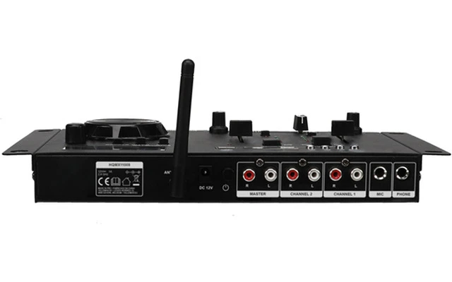 HQ Power HQMX11009 - Mesa de mezclas de 2 canales con efectos DSP