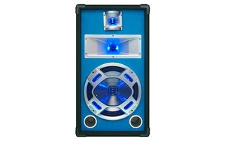 Baffle 10"/25cm 400W LED azules.