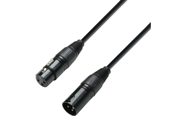 Adam Hall K3DMF0050 - DMX Cable XLR macho to XLR hembra 0.5 m