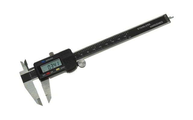PIE DE REY CON DISPLAY DIGITAL - 150mm / 6" - 0.01mm