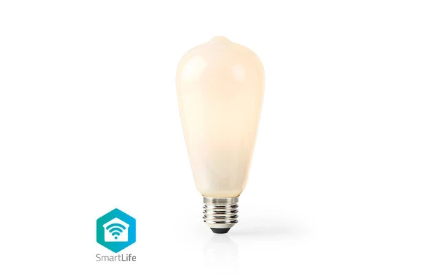 Bombilla LED Wi-Fi Inteligente - E27 - ST64 - 5 W - 500 lm - Blanca