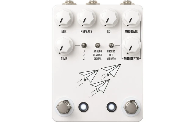 JHS Pedals Flight Delay White