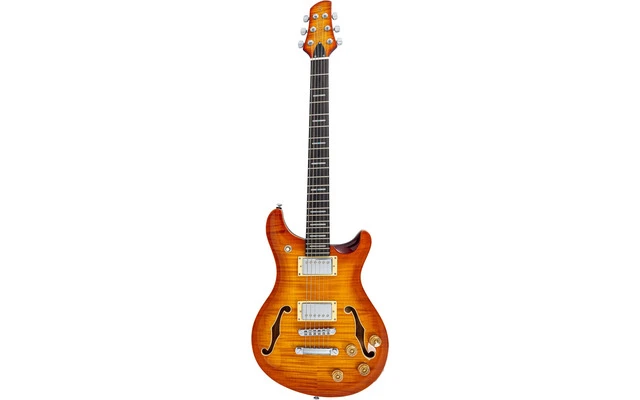 Sire Guitars Q7 Hollow Amber Burst