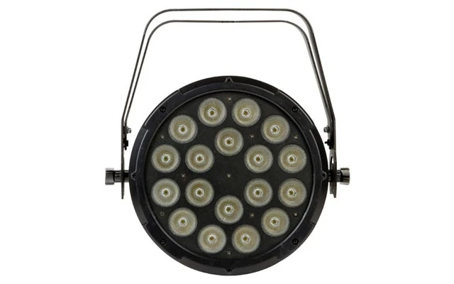 LUXIBEL - FOCO PAR PROFESIONAL CON LEDs - 18 x 9W - COLOR NEGRO