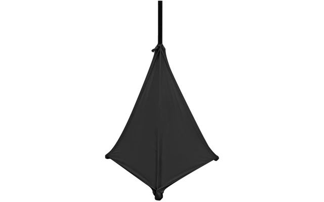 EUROLITE Set Bola de espejos 50cm negra con soporte y funda para trípode negra