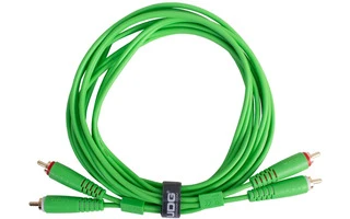 UDG Ultimate Audio Cable Set RCA - RCA Green Straight
