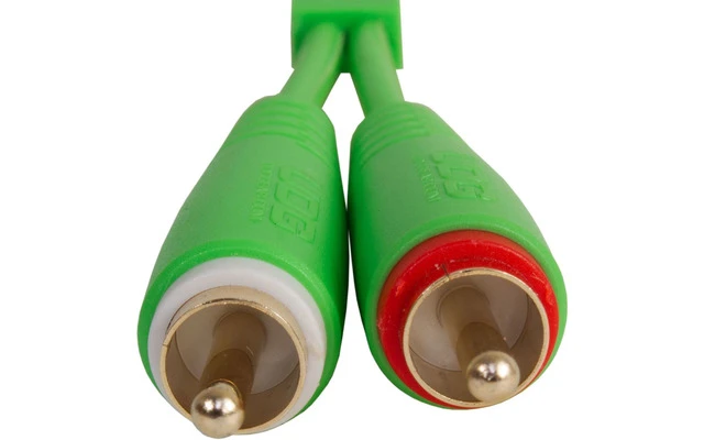 UDG Ultimate Audio Cable Set RCA - RCA Green Straight