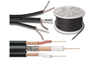 CABLE AUDIO VÍDEO PROFESIONAL (75 Ohm VÍDEO + 2 x AUDIO)