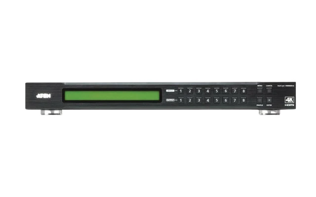 8x 8 puertos Matriz de Interruptores HDMI Negro - Aten VM0808HA-AT-G