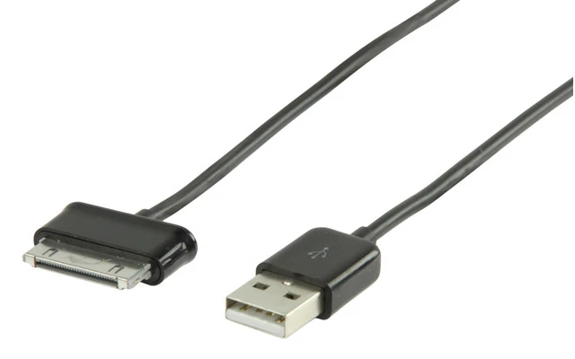 Cable de datos USB 2.0 A - Samsung Tab de 30 pines - 2M