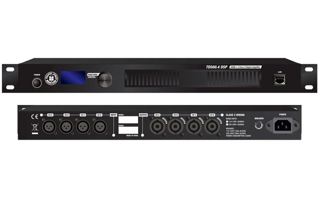TopPro Audio TD500.4DSP V2 - Stock B