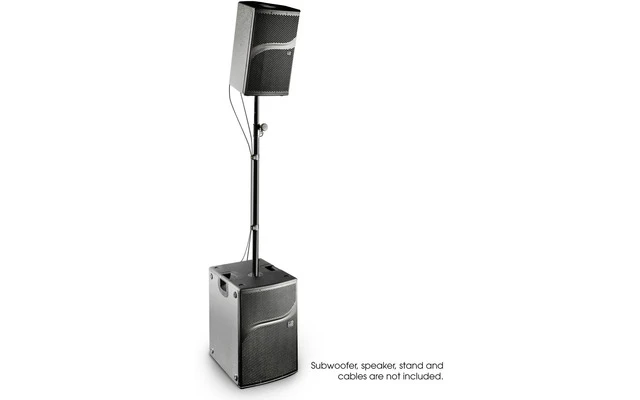 Gravity SACC 35 B - Pinzas sujetacable para soportes de altavoz de 35 mm