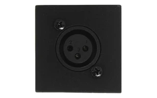 Audac WMI 16 B Unidad de Entrada de Micro embutida en Pared negra
