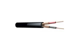Cable bobina señal DMX HQ cable 6mm 100m Negro