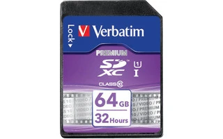 Tarjeta de memoria SDXC Clase 10 de 64GB