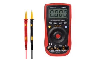 MULTÍMETRO DIGITAL - CAT III 600 V / CAT IV 300 V - 2000 CUENTAS - SELECTION AUTOMÁTICO - RANGO 