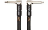 Roland RICB3AA Cable serie Black de patch conectores jack acodados 1 m