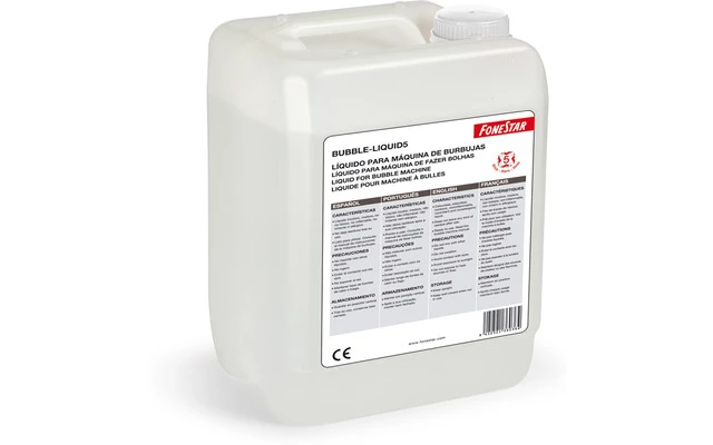 Botella de 5Litros para máquina de burbujas