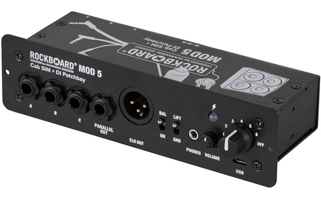 RockBoard Mod 5 - Cab Sim + DI Patchbay