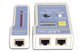 Comprobador de cable LAN para RJ45, RJ12, RJ11, RJ10 & BNC