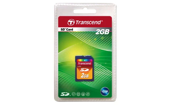 Tarjeta de memoria SD 2GB