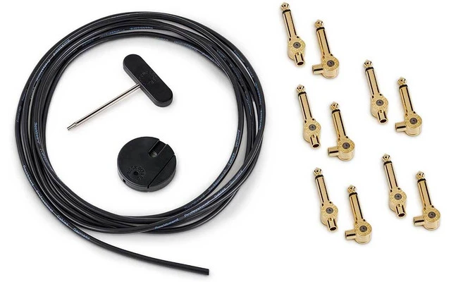 RockBoard Patchworks Solderless Patch Cable Set 300 Cm Gold