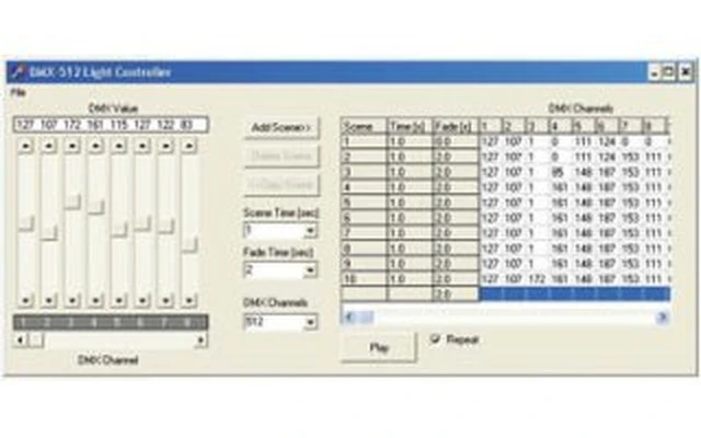 Interface DMX controlada por USB - K8062 - Kit Montaje