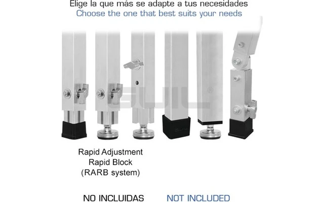GUIL TM300 - Tarima de 2x1 Metro - Tablero Abedul 100% - 750 Kg / m2