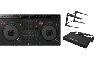 Foto de Pack AlphaTheta DDJ-GRV6 + DJC-GRV6 + UDG Stand