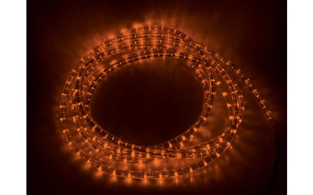 MANGUERA LUMINOSA CON LEDs - COLOR NARANJA - 45m