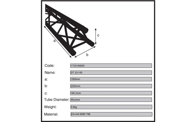 DuraTruss DT 23-150
