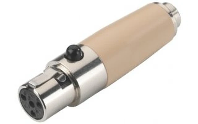 Adaptador mini XLR 4 polos hembra a jack 2,5 hembra estéreo - NTA-4M